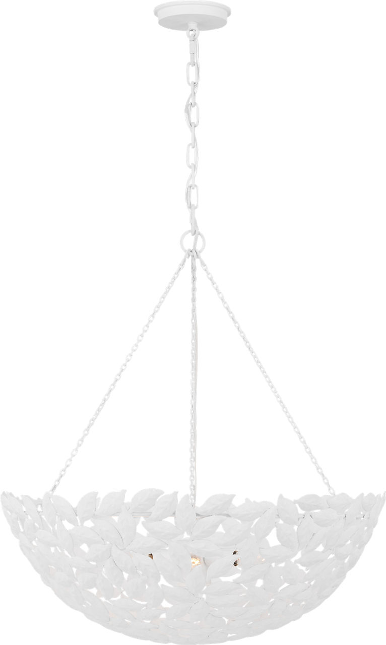 Kelan Large Pendant Textured White