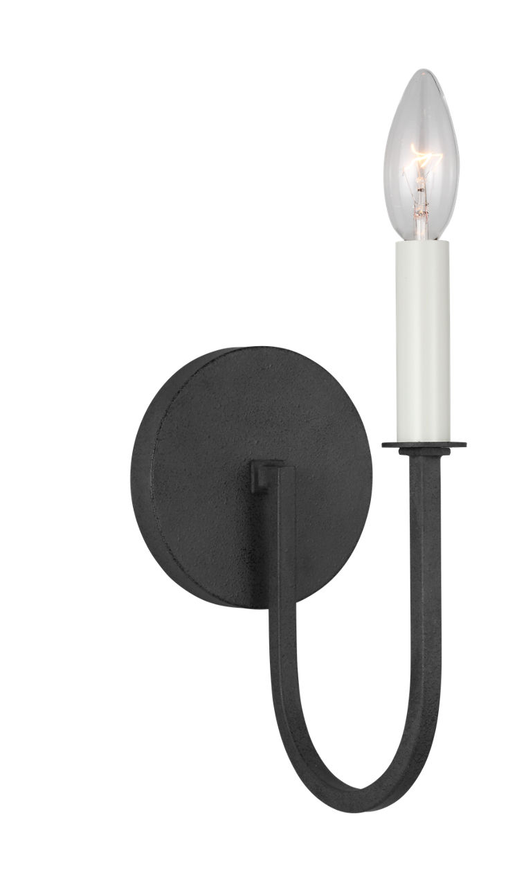 Leon Sconce Dark Weathered Zinc