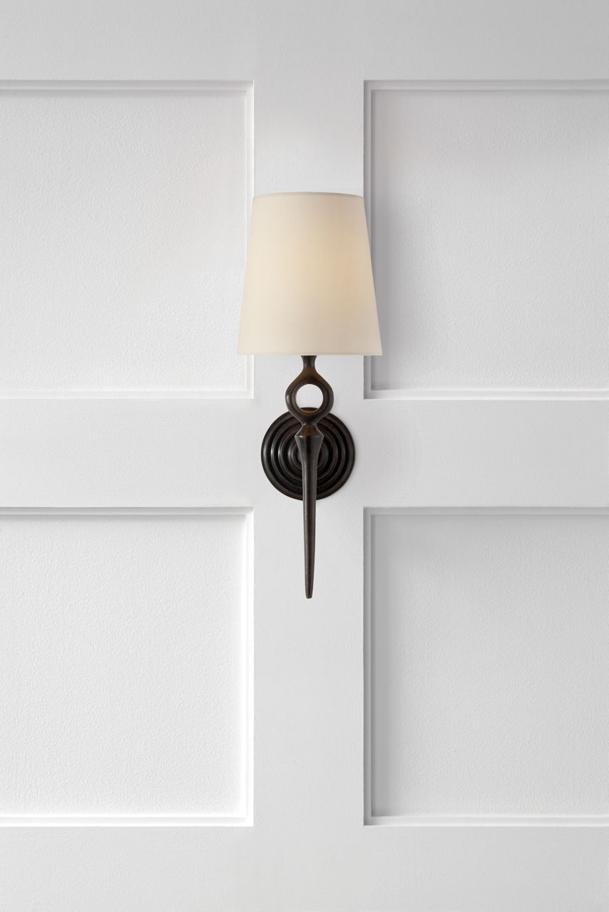 Bristol Brass ホワイト Bristol Single Sconce - ARN2022 | Visual Comfort