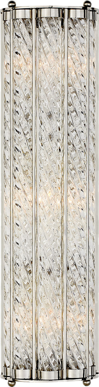 Eaton Linear Sconce in Polished Nickel