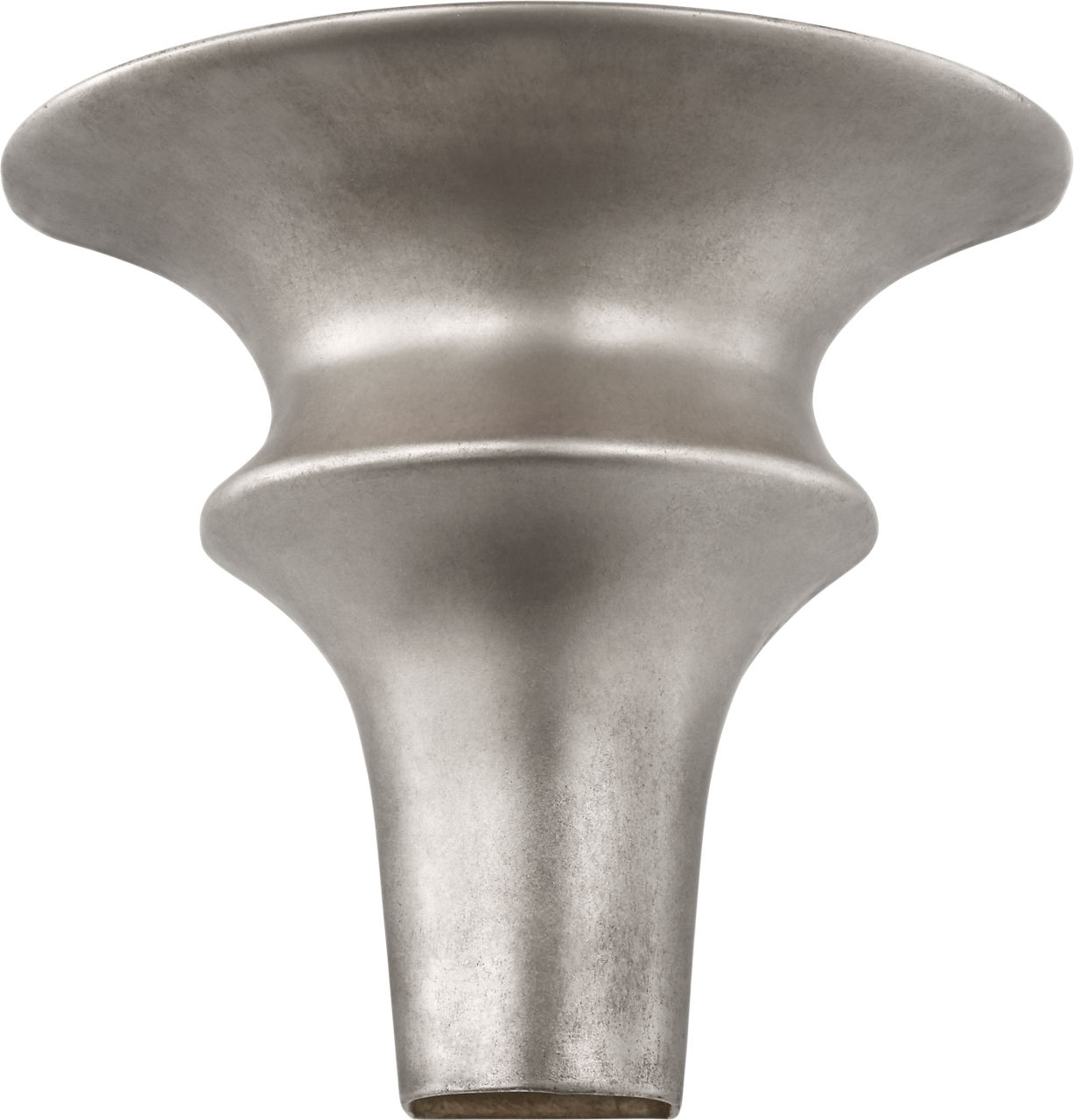 Lakmos Small Sconce in Burnished Silver Leaf