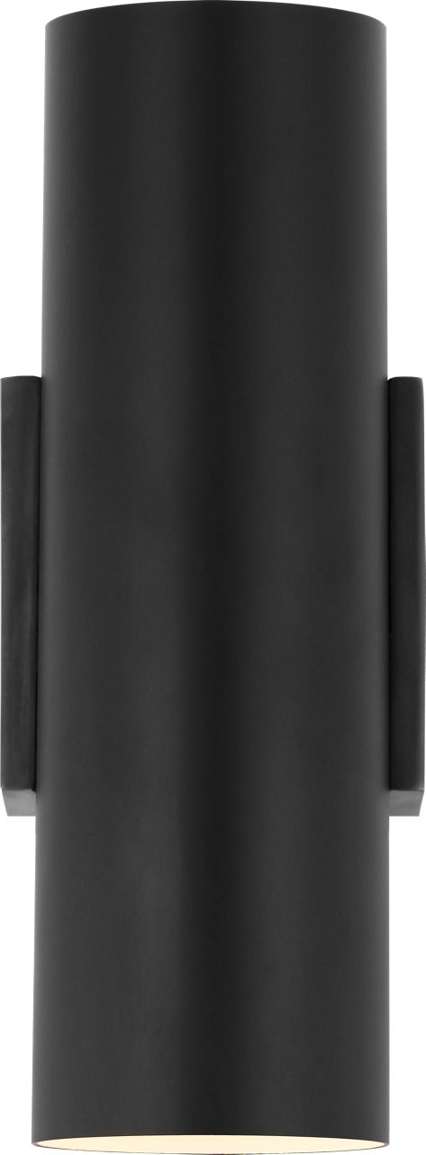 Nella Small Cylinder Sconce in Matte Black
