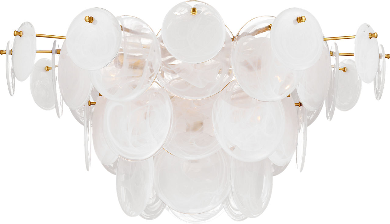 Loire Large Tiered Flush Mount