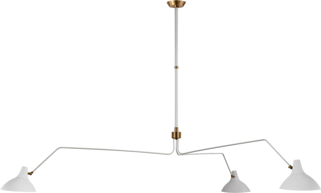 Charlton Grande Triple Arm Chandelier