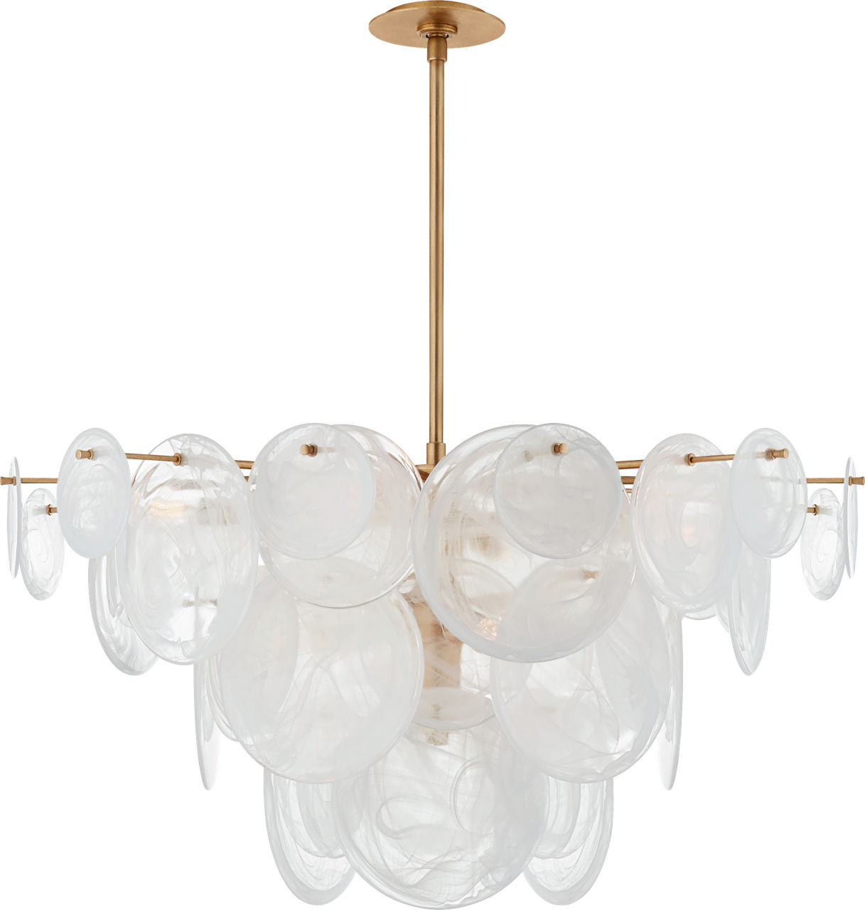 Loire Large Tiered Flush Mount
