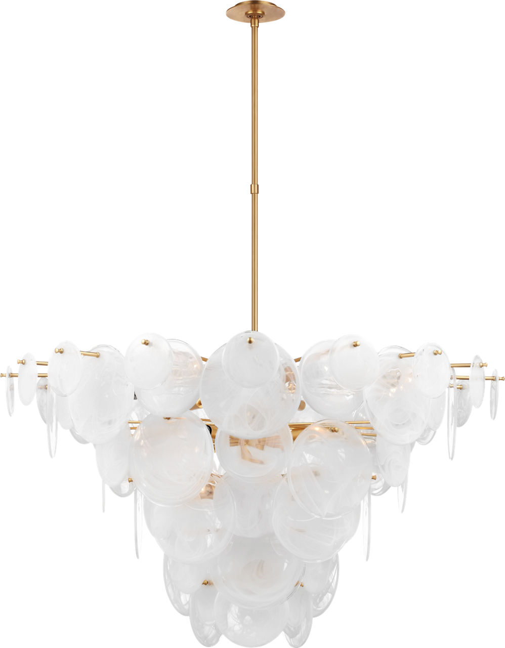 Loire Large Tiered Flush Mount
