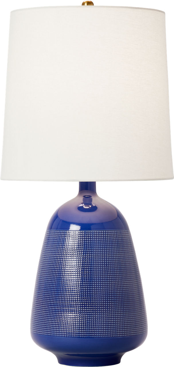 Ornella Medium Table Lamp Blue Celadon Bulbs Inc