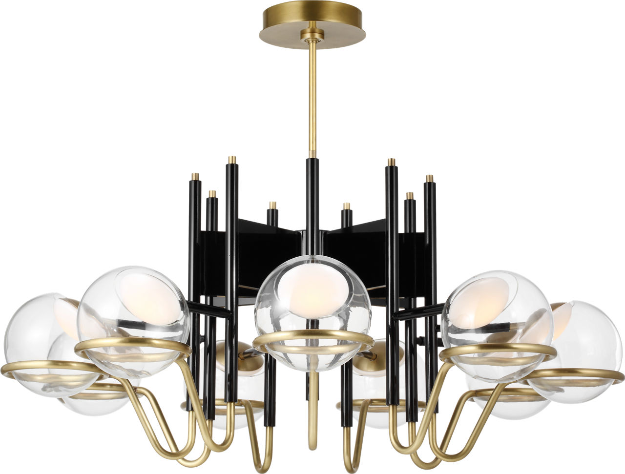 Crosby Large Chandelier - 700CRBY9 | Visual Comfort
