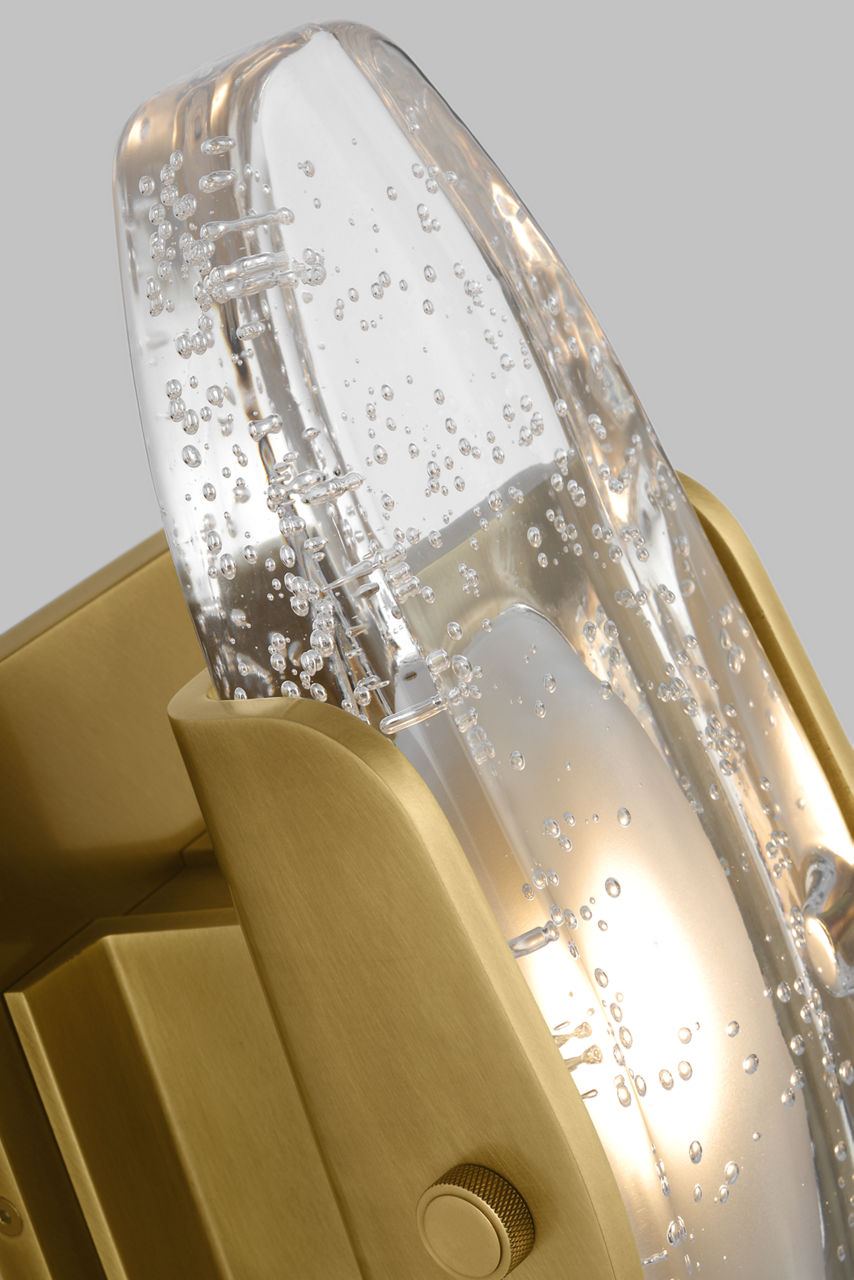 Wythe Medium Wall Sconce Plated Dark Bronze Integrated LED 2700K 90 CRI 120V