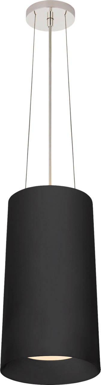 Halo Tall Hanging Shade in Matte Black
