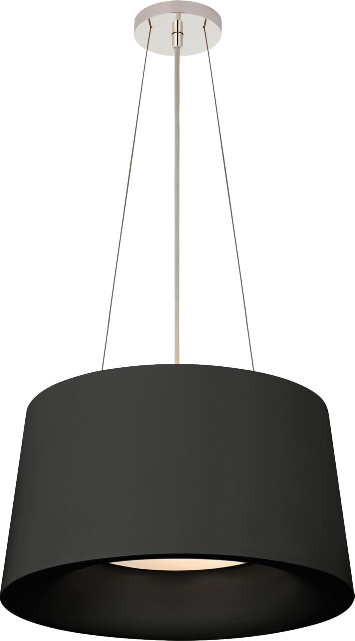 Halo Small Hanging Shade in Matte Black