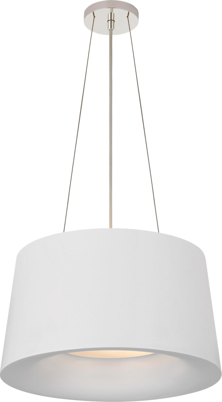 Halo Small Hanging Shade in Matte White