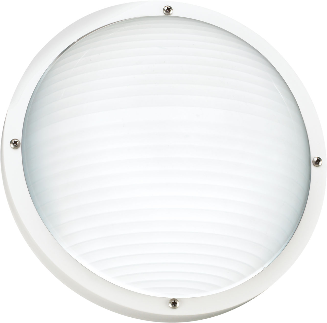 Bayside One Light Outdoor Wall / Ceiling Mount White