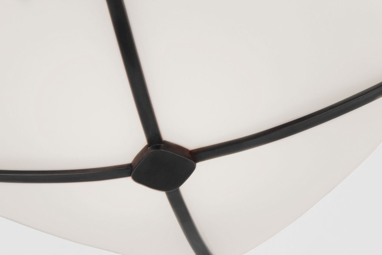 Fondant 8" Flush Mount