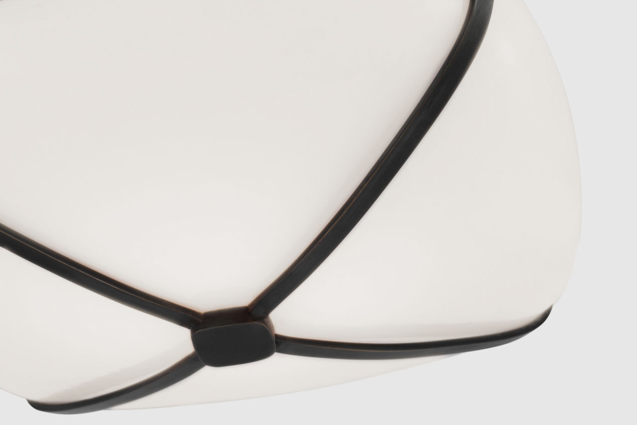 Fondant 8" Flush Mount