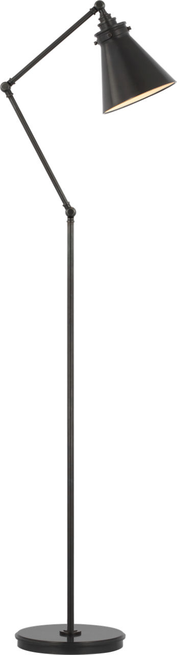 Parkington Medium Articulating Floor Lamp in Bronze