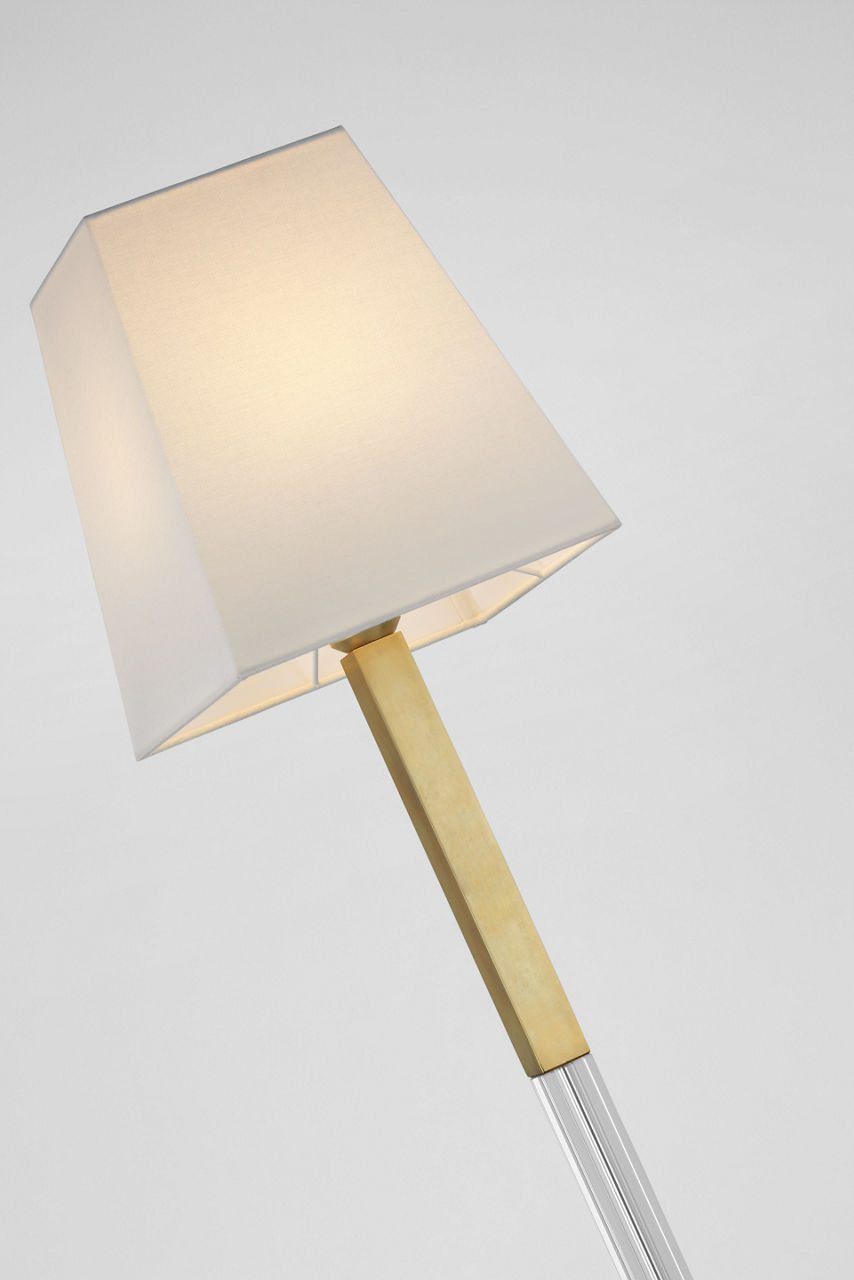 Reagan Medium Reading Floor Lamp - CHA9912 | Visual Comfort
