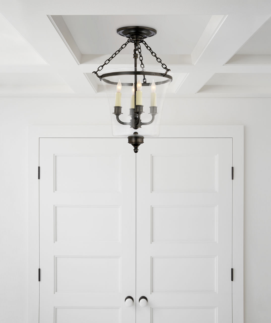 Sussex Semi-Flush Bell Jar Lantern - CHC2209 | Visual Comfort