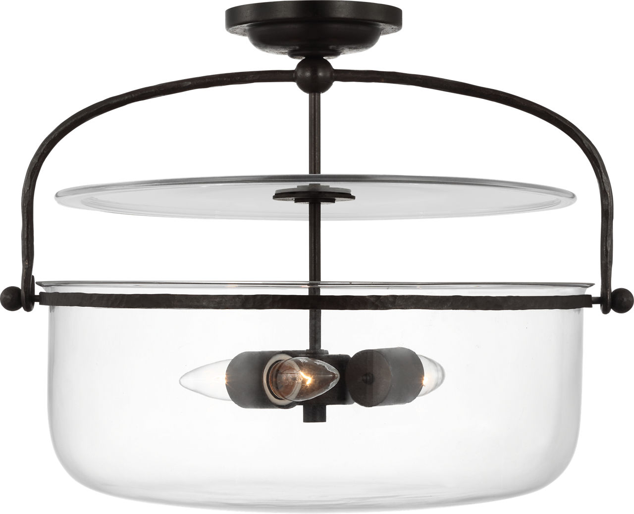 Lorford Small Smoke Bell Lantern - CHC2269 | Visual Comfort