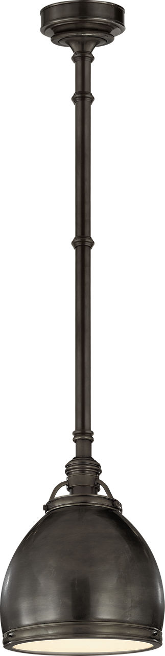Sloane Single Pendant in Bronze