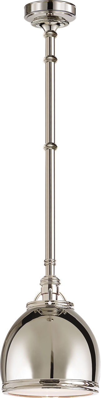 Sloane Single Pendant in Polished Nickel