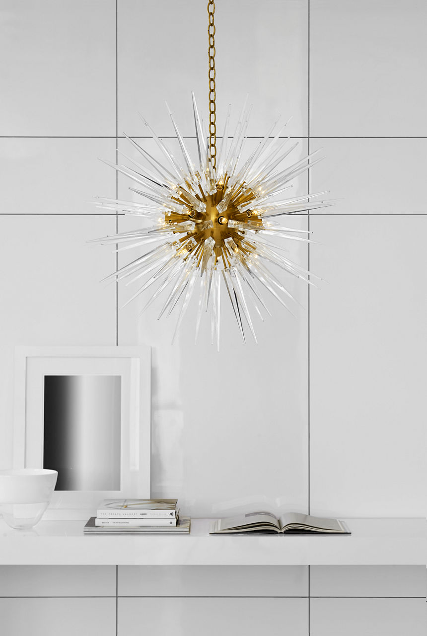 Quincy Medium Sputnik Chandelier - CHC5287 | Visual Comfort