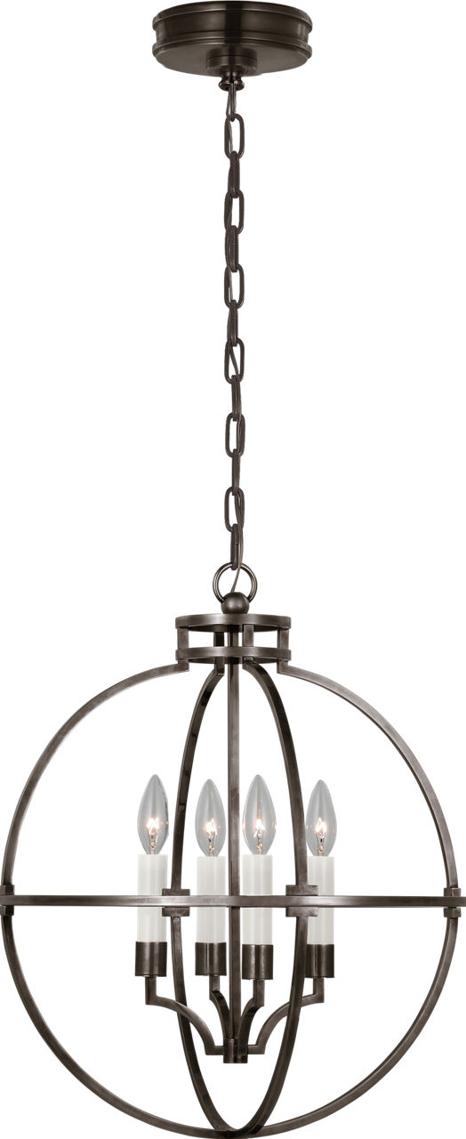 Lexie 18" Globe Lantern in Bronze