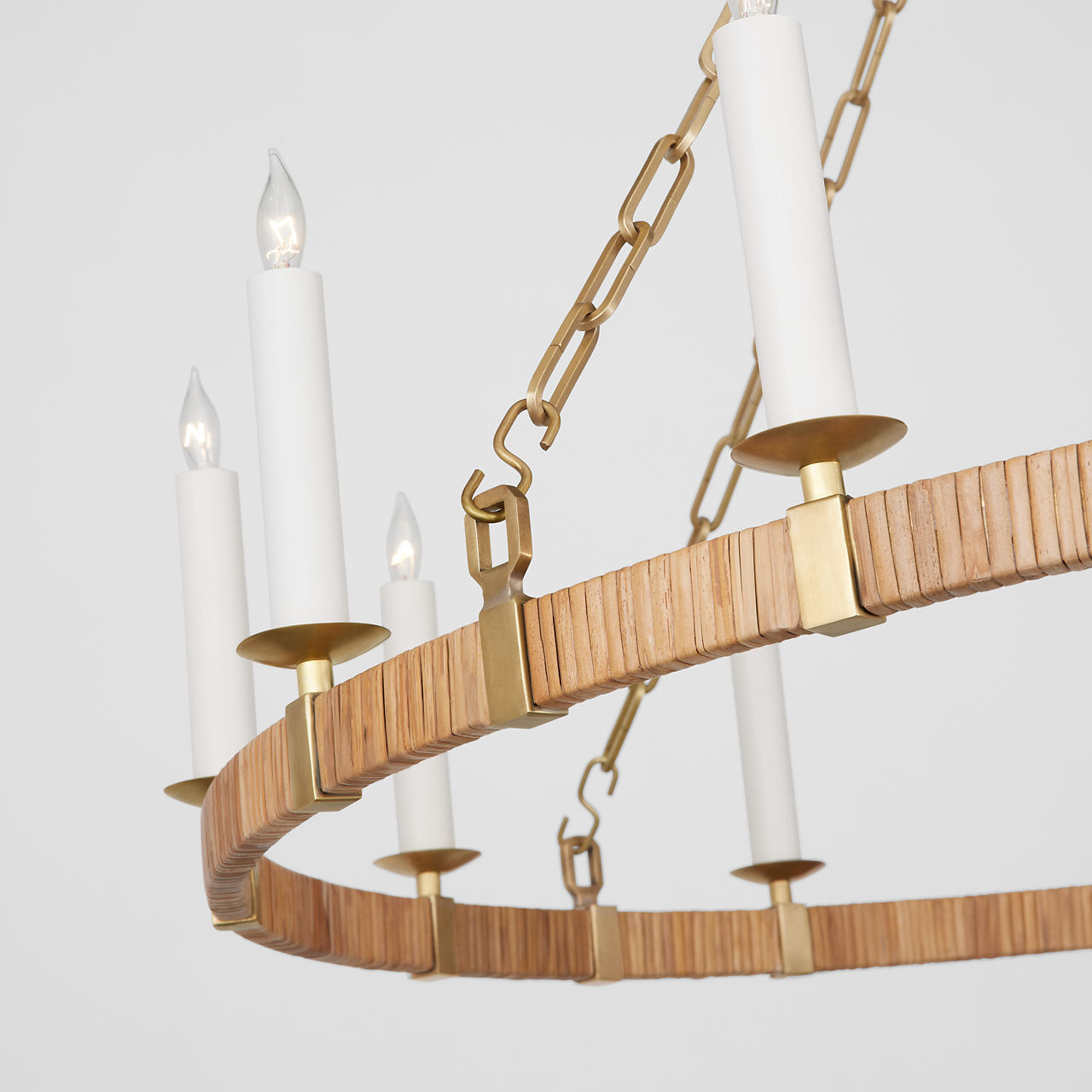Visual Comfort Darlana Wrapped Ring Chandelier
