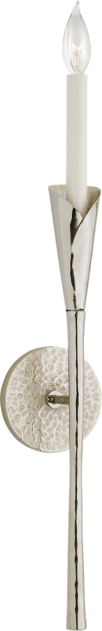 Aiden Tail Sconce in Polished Nickel