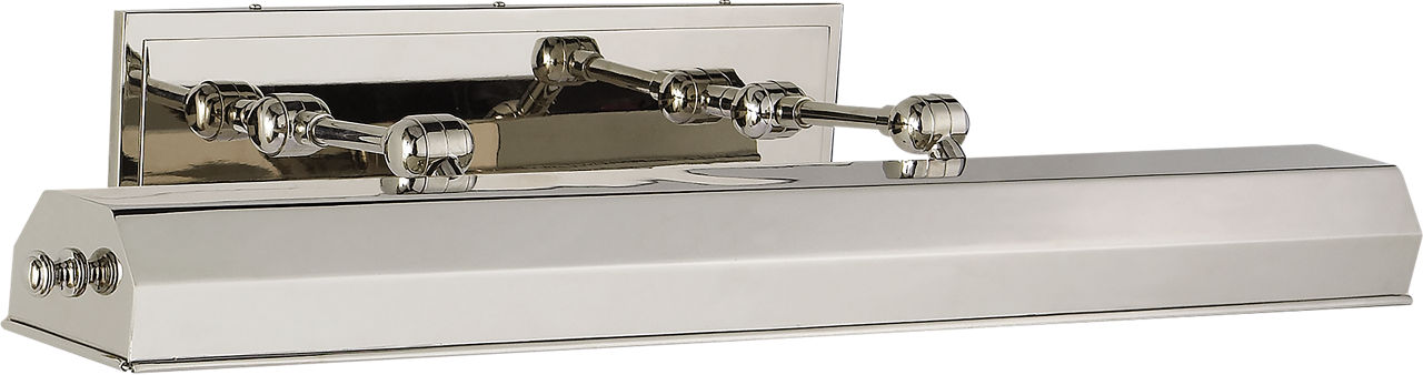 Dorchester 30" Picture Light in Polished Nickel