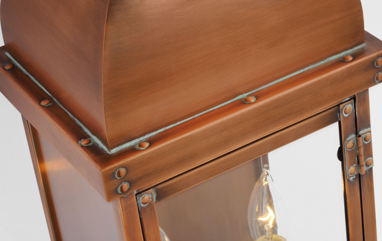 Suffork Medium Scroll Arm Lantern - CHO2064 | Visual Comfort