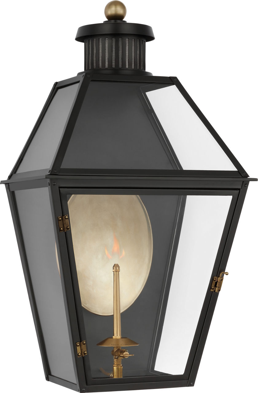 Stratford Medium 3/4 Gas Wall Lantern