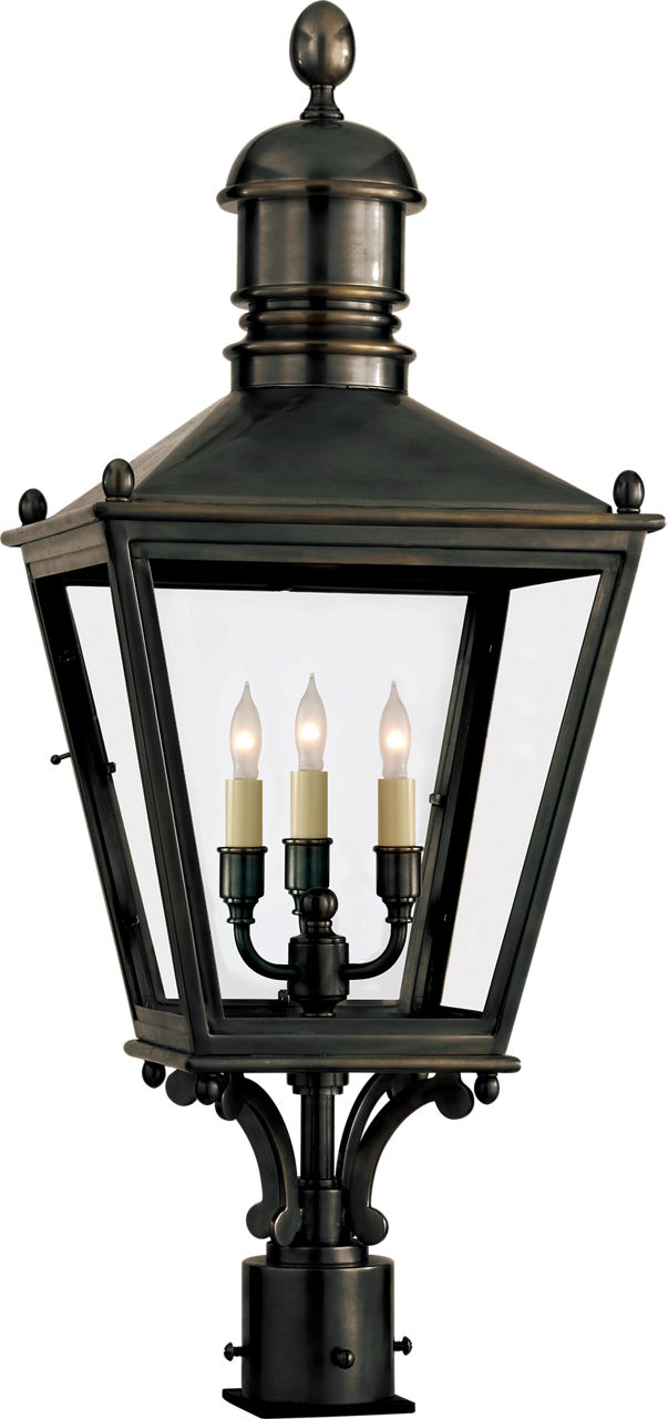 Sussex Medium Post Lantern in Bronze