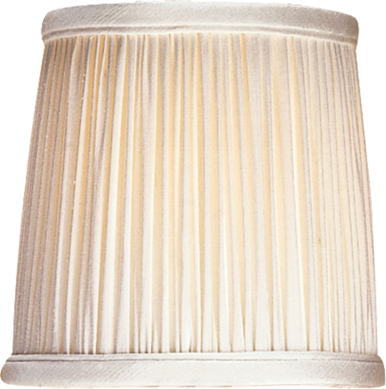 3" x 4" x 4" Silk Pleat Candle Clip Shade