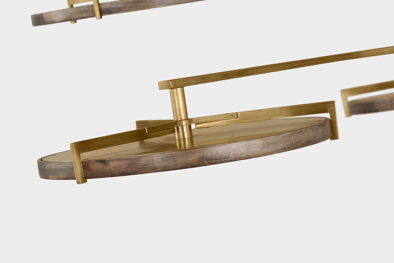 Shuffle Large Chandelier - CDCH173 | Visual Comfort