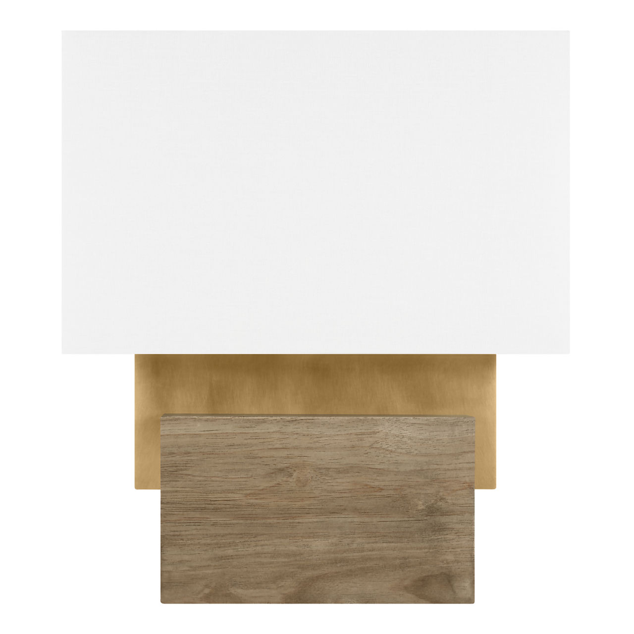 Slab Small Table Lamp Natural Brass 3000K 90 CRI e26 med base a19 90 cri 3000k 120v