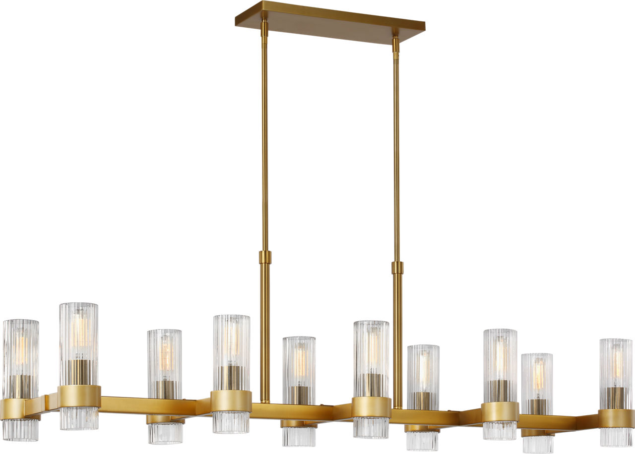 Geneva Linear Chandelier - CC13810 | Visual Comfort