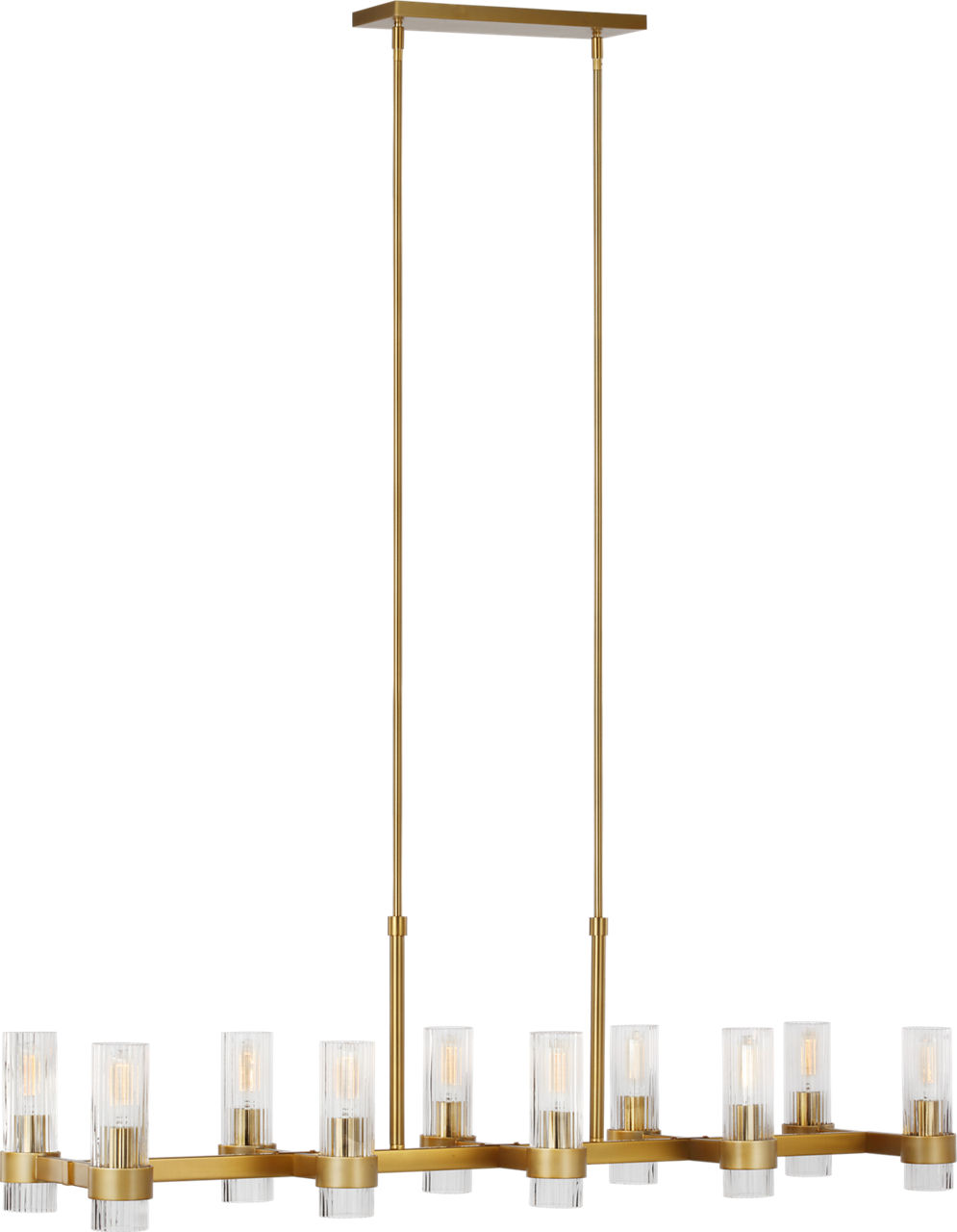 Geneva Linear Chandelier - CC13810 | Visual Comfort