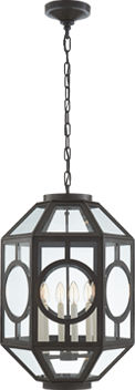 Chatsworth Lantern in Aged Iron
