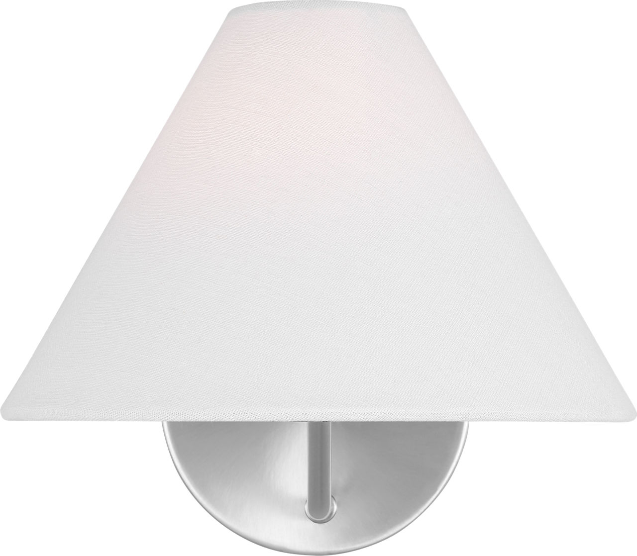 Burke Medium Sconce Brushed Steel