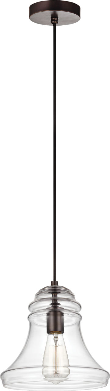 Doyle One Light Mini-Pendant in Oil Rubbed Bronze