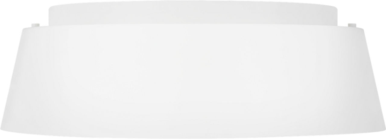 Asher Medium Flush Mount Matte White