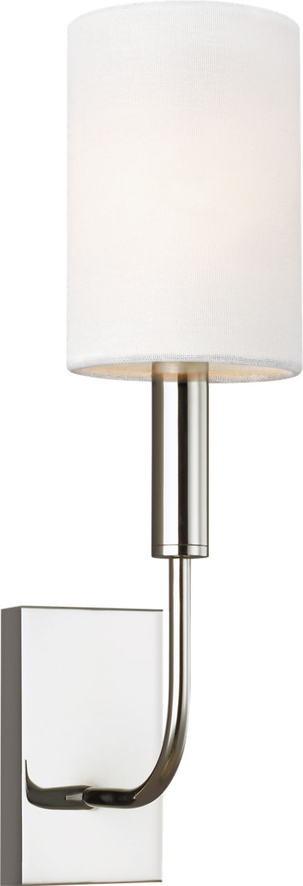 Brianna Sconce Polished Nickel