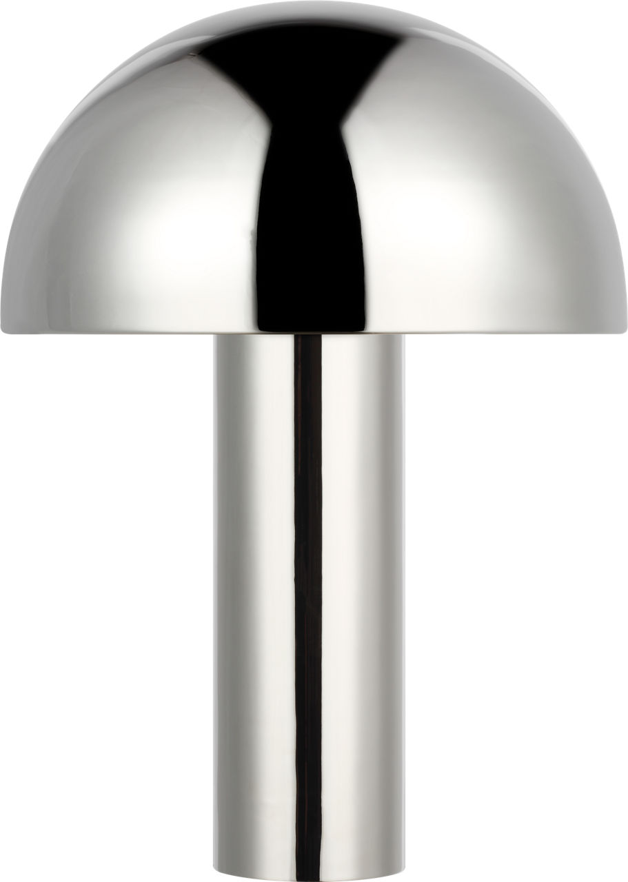 Cotra Table Lamp in Polished Nickel Bulbs Included