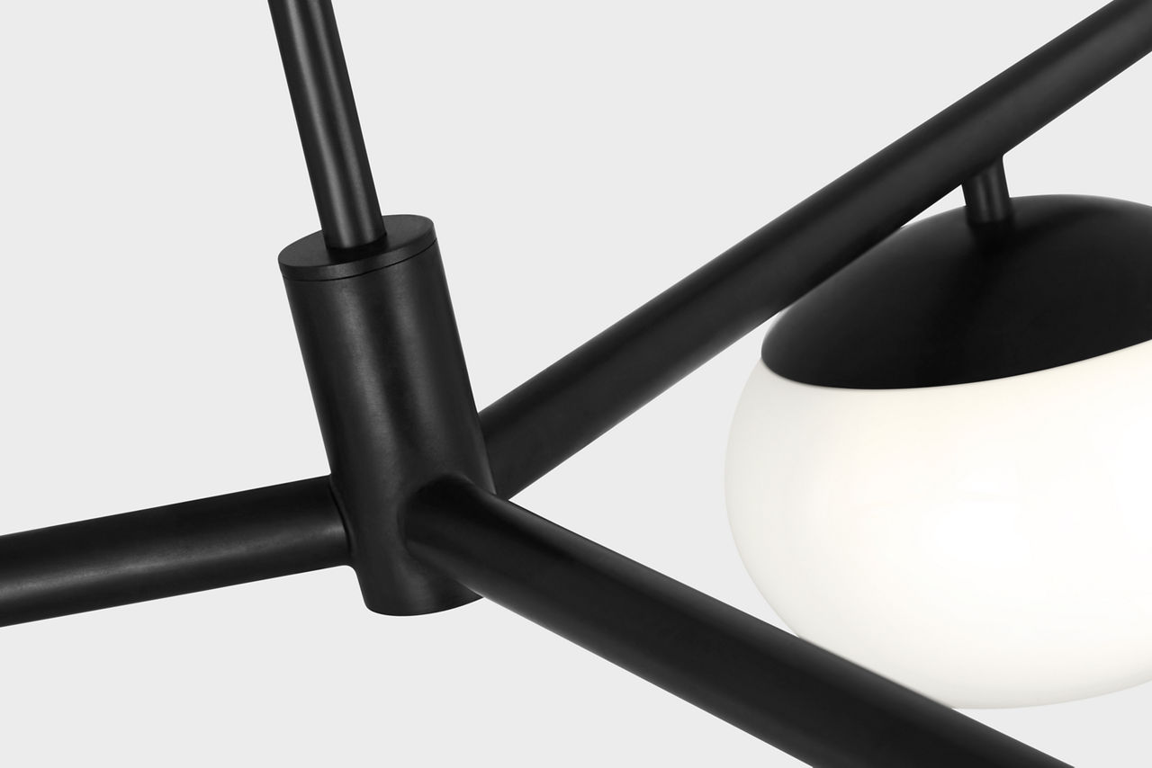 Lune Semi Flush Mount Pendant - EF1063 | Visual Comfort