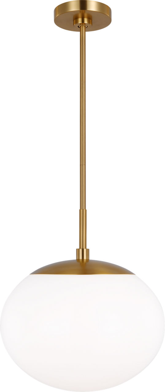 Lune Pendant Burnished Brass