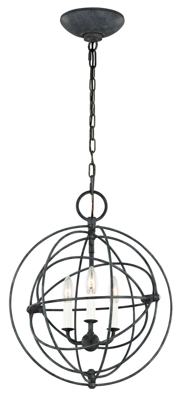 Bayberry Small Pendant Weathered Galvanized