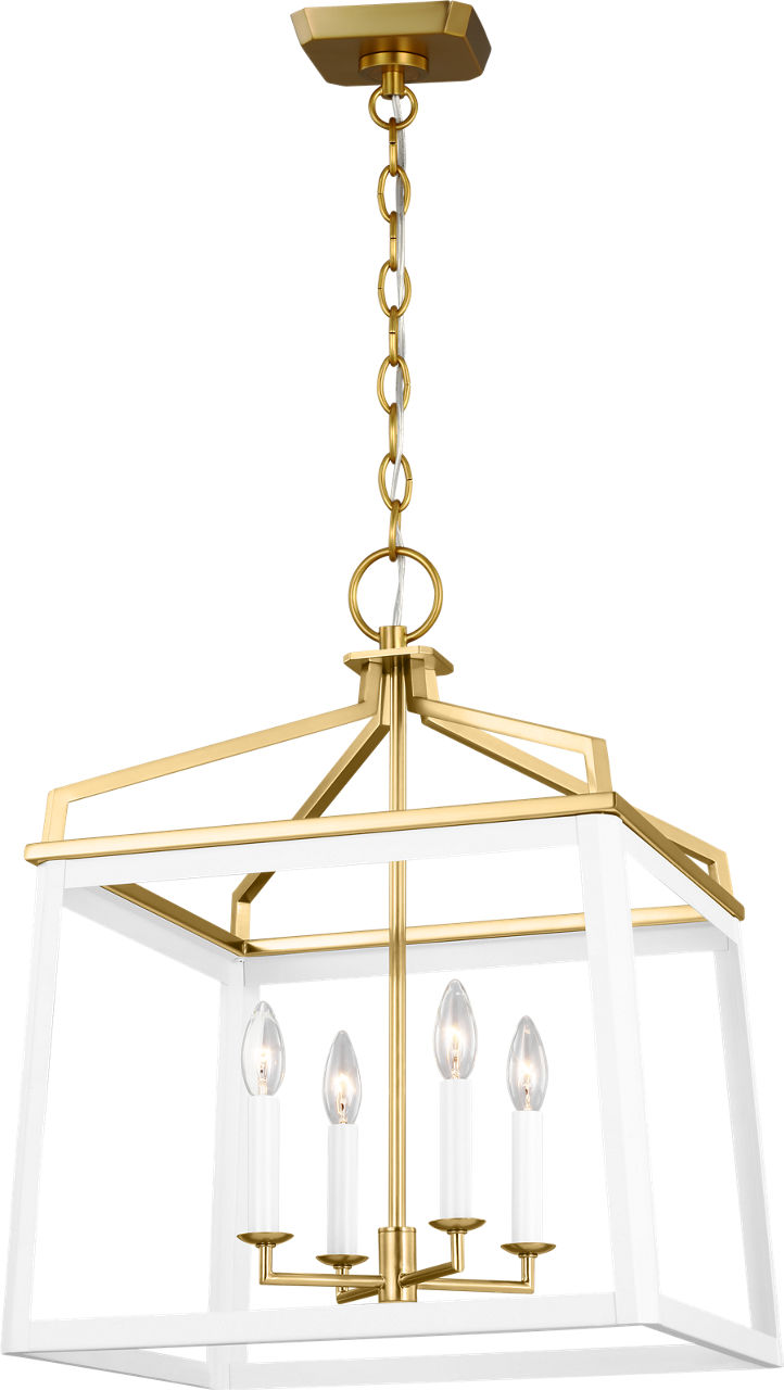 Carlow Large Lantern Matte White