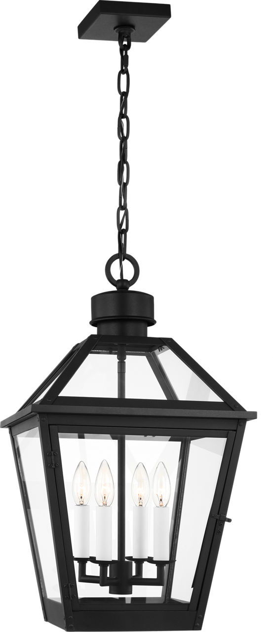 Hyannis Large Pendant Textured Black