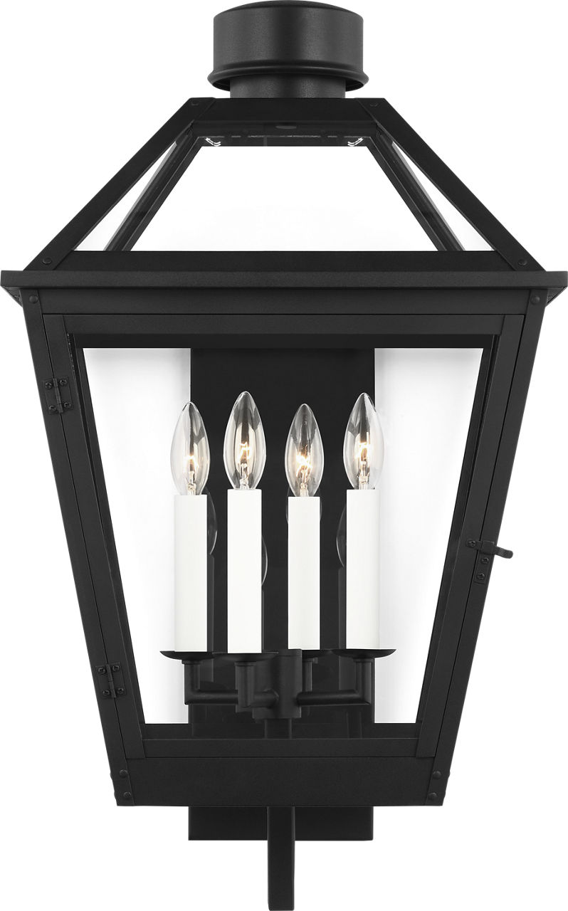 Hyannis Extra Large Lantern Textured Black